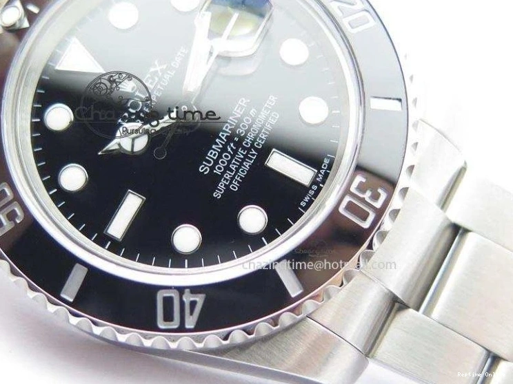 0227 Popular Submariner SS SS Black Dial BP Maker Best Edition Swiss ETA 3929